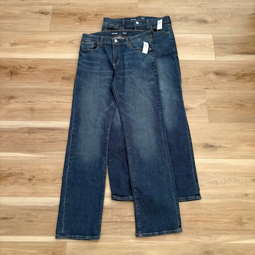 Lot of 2 Old Navy Boy’s Straight Jeans 16